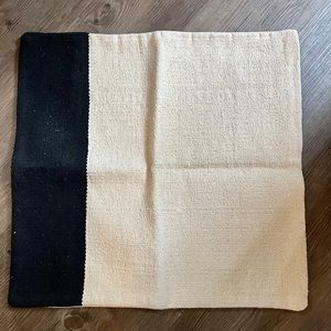 Brand new Boho black and white woven pillow cover